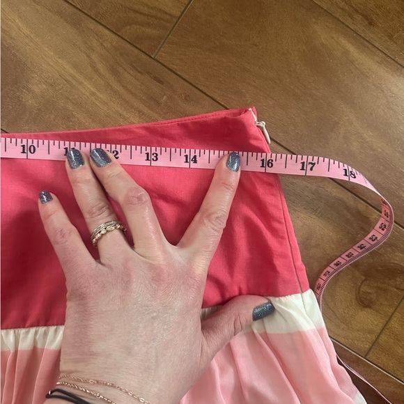 ⭐️3/$20 Pink striped skirt NEW - Picture 4 of 5